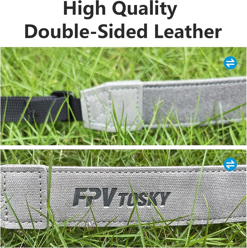 FPVtosky Neck Lanyard with Joystick for DJI RC/RC 2, PU Leather Shoulder Strap and 1 Pair of Rocker, Compatible with DJI Mini 5/4 Pro/Mini 3/ Mavic 3 Classic/Air 3 Remote Controller Accessories - Image 3